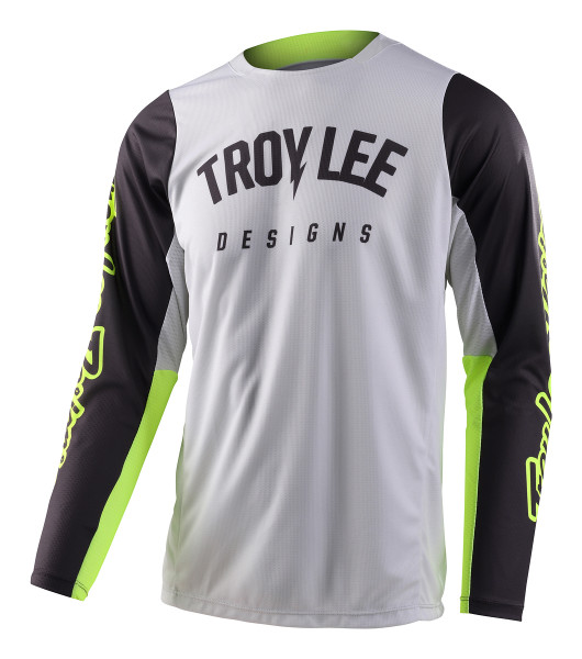 Troy Lee Designs GP Pro Jersey - Boltz Fog / Flo Yellow