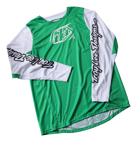 Troy Lee Designs GP Pro Jersey - Icon Pro Green / White