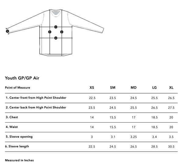 Troy Lee Designs Youth GP Pro Air Jersey - Manic Black
