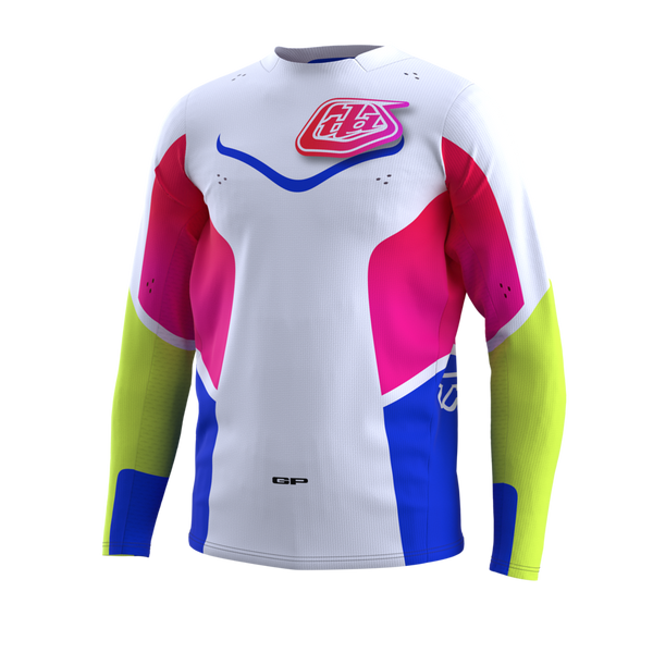 Troy Lee Designs Youth GP Pro Jersey - Radian White / Multi
