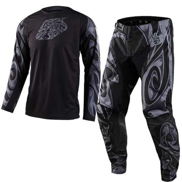 Troy Lee Designs GP Pro Kit Combo - Hazy Friday Grey / Charcoal