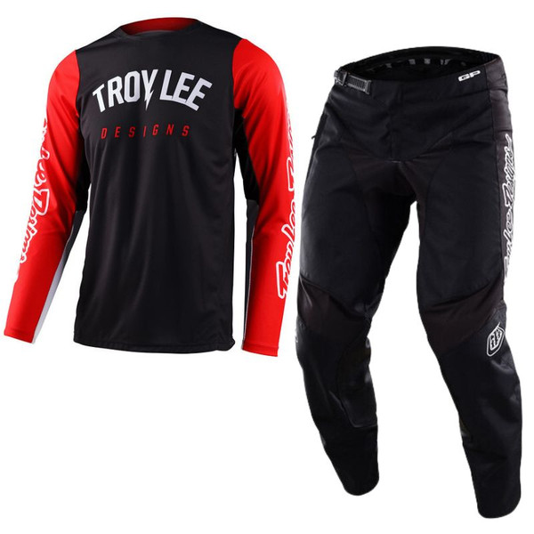 Troy Lee Designs GP Pro Kit Combo - Boltz Black / Red / Black