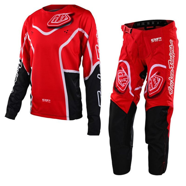 Troy Lee Designs Youth GP Pro Air Kit Combo - Radian Red / White