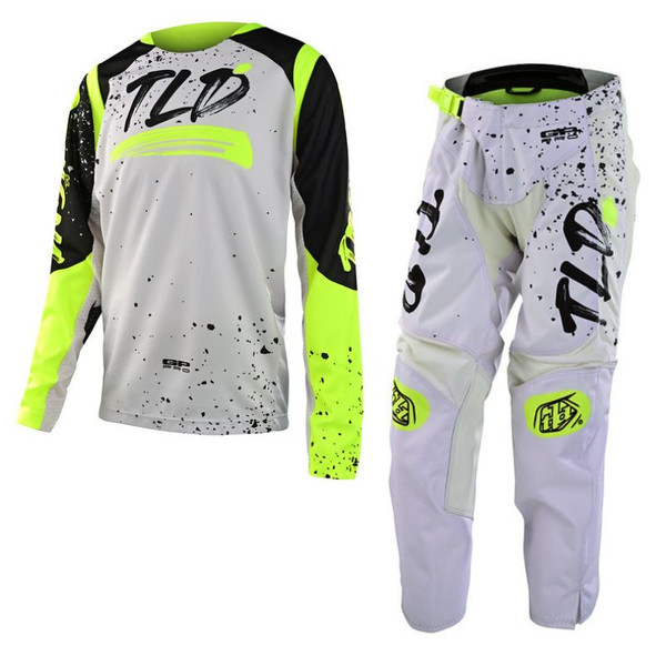 Troy Lee Designs Youth GP Pro Air Kit Combo - Partical Fog / Charcoal