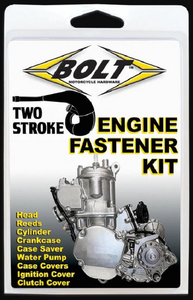 Bolt Motorcycle Hardware Kawasaki Engine Fastener Bolt Kit Kx 125 1985 - 2005