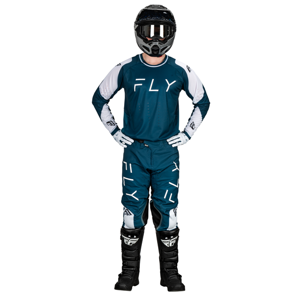 Fly Racing 2024 Evolution DST Racewear (Navy/White)
