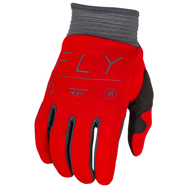 Fly Racing 2024 F-16 Gloves (Red/Charcoal/White) Back