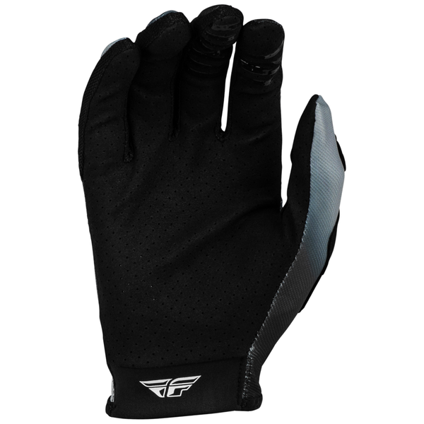 Fly Racing 2024 Lite Special Edition Legacy Gloves (Light Grey/Black) Front