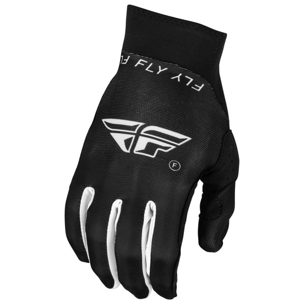 Fly Racing 2024 Pro Lite Gloves (Black/White) Back