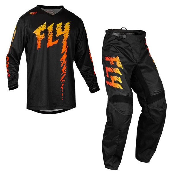 2024 Youth F-16 Kit Combo (Black/Yellow/Orange)