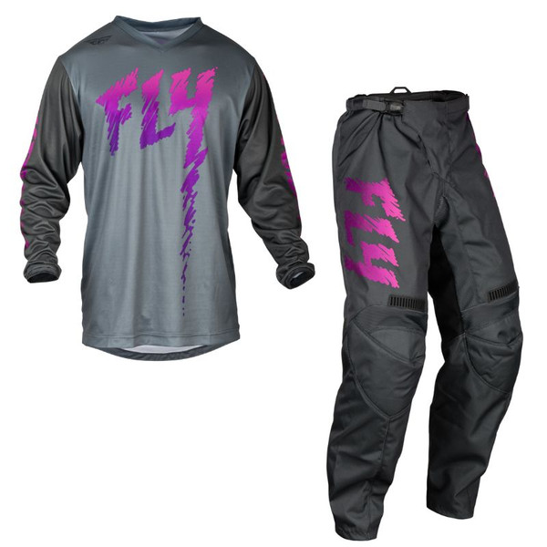 2024 Youth F-16 Kit Combo (Grey/Charcoal/Pink)