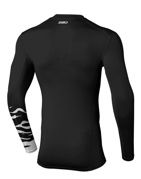 Seven MX Zero Adult S2BRA Compression (Black/White/Pink) Back