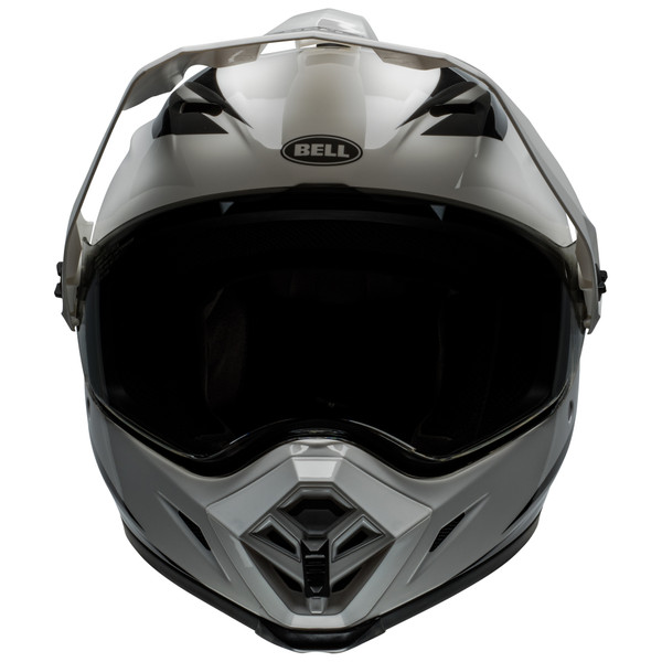 Bell MX 2024 MX-9 Adventure Mips Adult Helmet (Alpine White/Black) Front