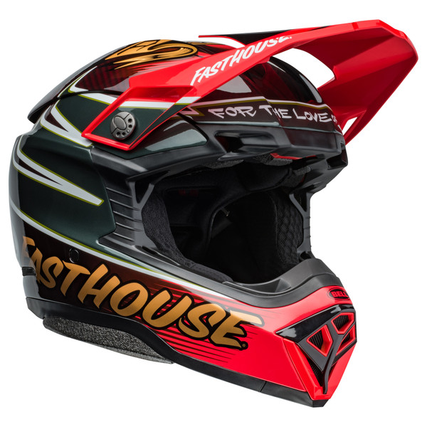 Bell MX 2024 Moto-10 Spherical Mips Adult Helmet (DITD 24 Red/Gold)