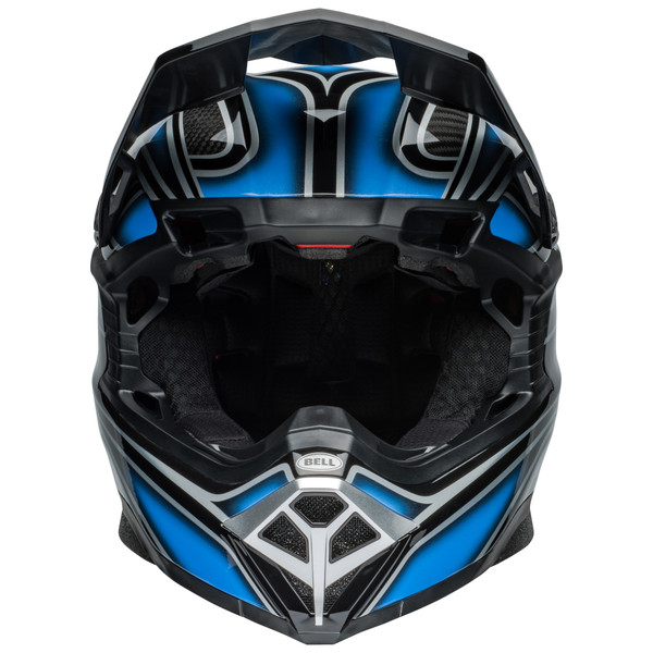 Bell MX 2024 Moto-10 Spherical Mips Adult Helmet (Webb Marmont Blue) Front