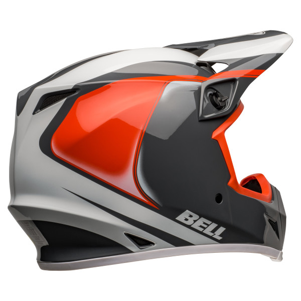 Bell MX 2024 MX-9 Mips Adult Helmet (Dart Charcoal/Orange) Back Right