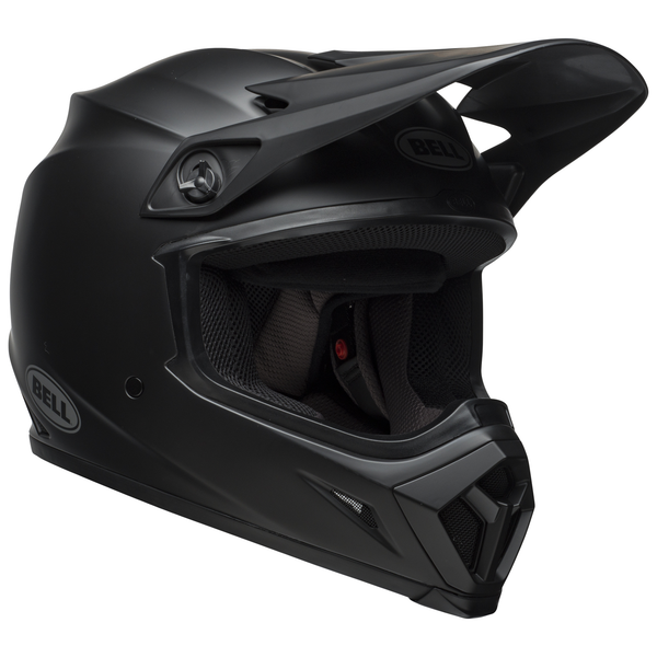 Bell MX 2024 MX-9 Mips Adult Helmet (Matte Black) Front Right