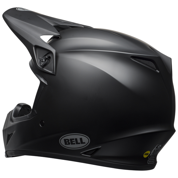 Bell MX 2024 MX-9 Mips Adult Helmet (Matte Black) Back Left