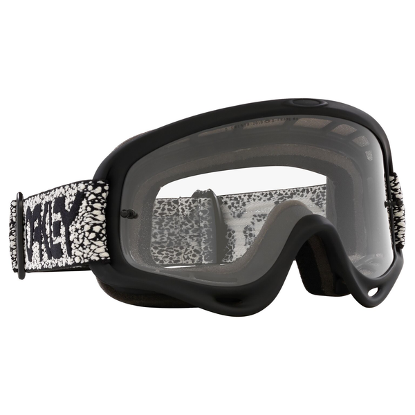 Oakley O-Frame Mx Goggle (Grey Crackle) Clear Lens