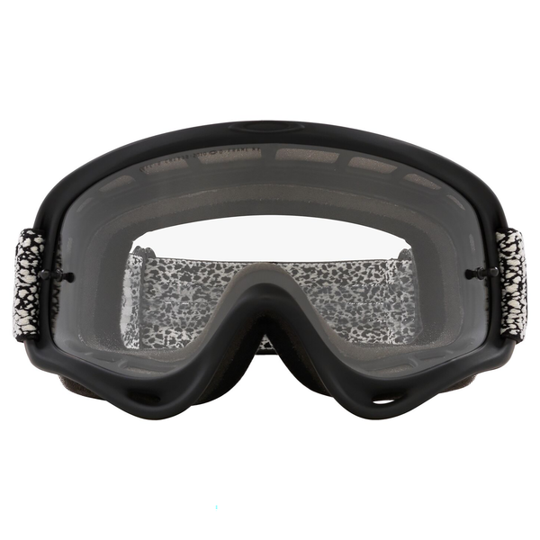 Oakley O-Frame Mx Goggle (Grey Crackle) Clear Lens