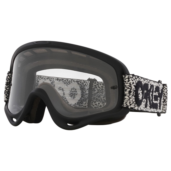 Oakley O-Frame Mx Goggle (Grey Crackle) Clear Lens