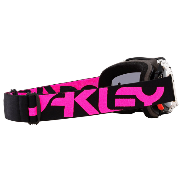 Oakley Airbrake Mx Goggle (Black Splatter) Dark Grey Lens