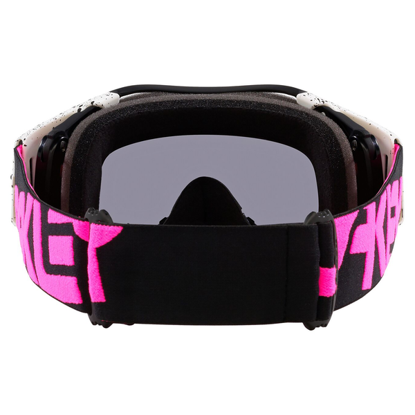 Oakley Airbrake MX Goggle (Black Splatter) Dark Grey Lens