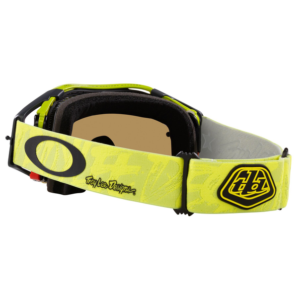Oakley Airbrake Tld Collection Mtb Goggle (Painted Yellow) Ice Iridium Lens