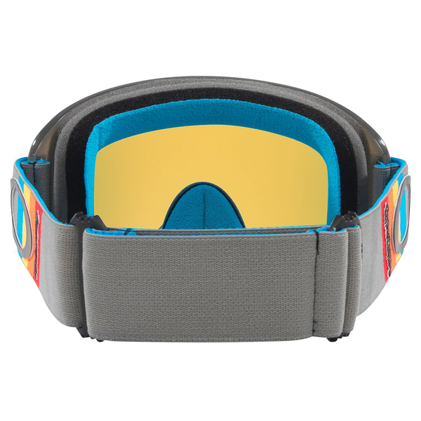 Oakley O Frame 2.0 Pro Tld Collection Mx Goggle (Grey Stripes) Fire Iridium Lens