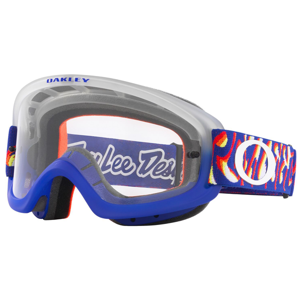 Oakley O Frame 2.0 Pro Xs Tld Collection Mx Goggle (Peace And Wheelies) Clear Lens