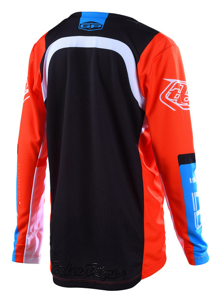 Troy Lee Designs Youth GP Kit Combo - Fractura Orange / Black