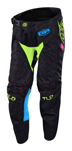 Troy Lee Designs Youth GP Kit Combo - Fractura Black Flo Yellow