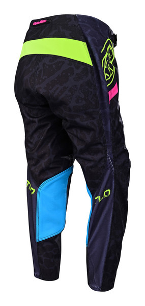 Troy Lee Designs Youth GP Kit Combo - Fractura Black Flo Yellow