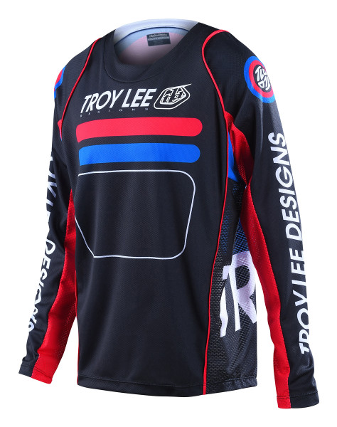Troy Lee Designs Youth GP Kit Combo - Drop In Charcoal