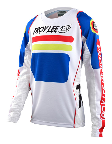 Troy Lee Designs Youth GP Kit Combo - Drop In White