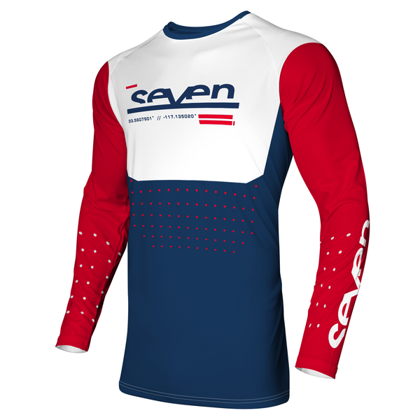 Seven MX 24.1 Vox Aperture Jersey (Red/Navy)