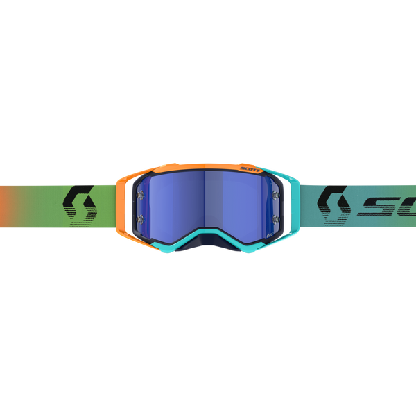 Scott Prospect Goggle Amplifier Blue / Orange - Blue Chrome Works + Free Smartfilm