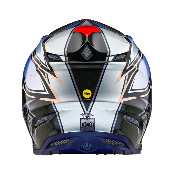 Troy Lee Designs SE5 Composite Helmet - Wings Black