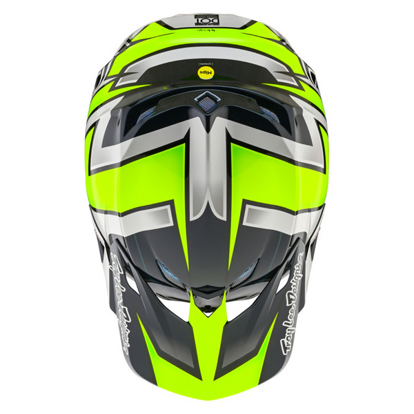 Troy Lee Designs SE5 Composite Helmet - Ever Grey / Yellow