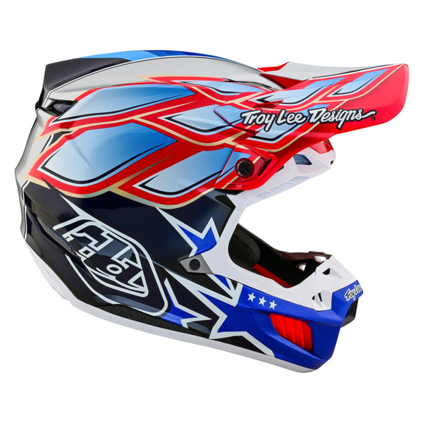 Troy Lee Designs SE5 Carbon Helmet - Wings Navy