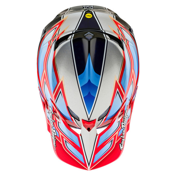 Troy Lee Designs SE5 Carbon Helmet - Wings Navy