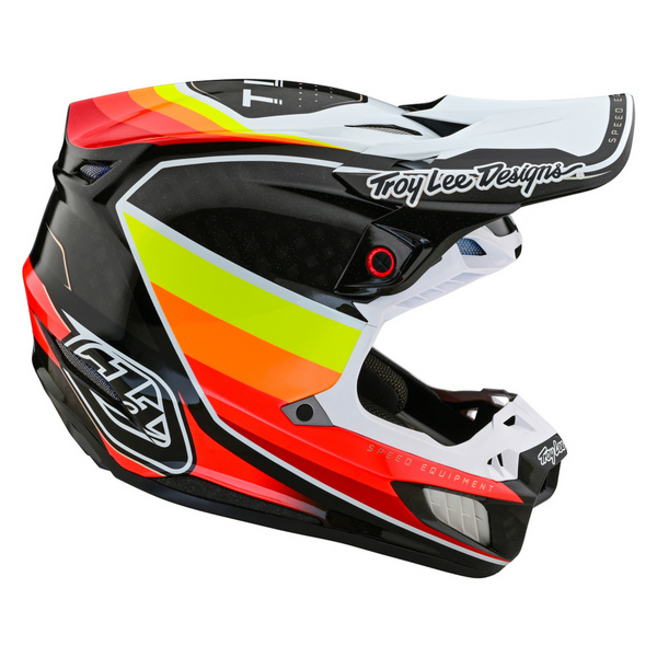 Troy Lee Designs SE5 Carbon Helmet - Reverb Black Sunet