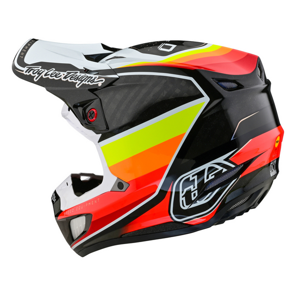 Troy Lee Designs SE5 Carbon Helmet - Reverb Black Sunet