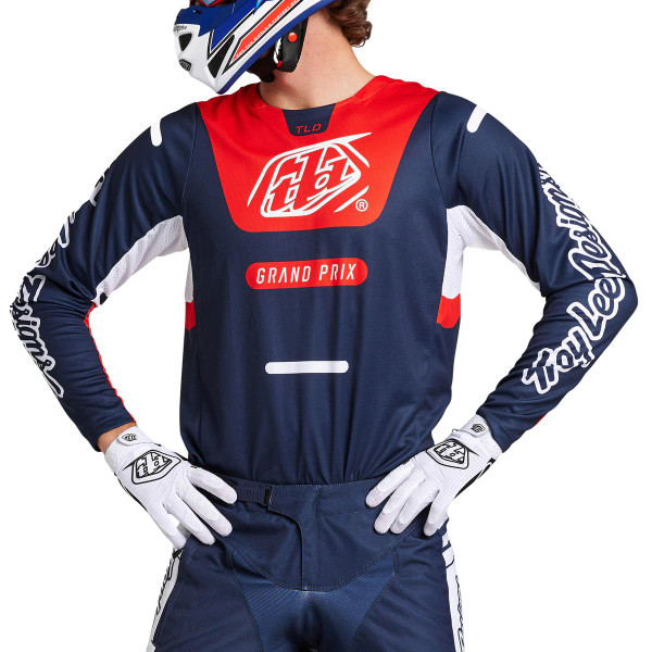 Troy Lee Designs GP Pro Jersey - Blends Navy / Orange