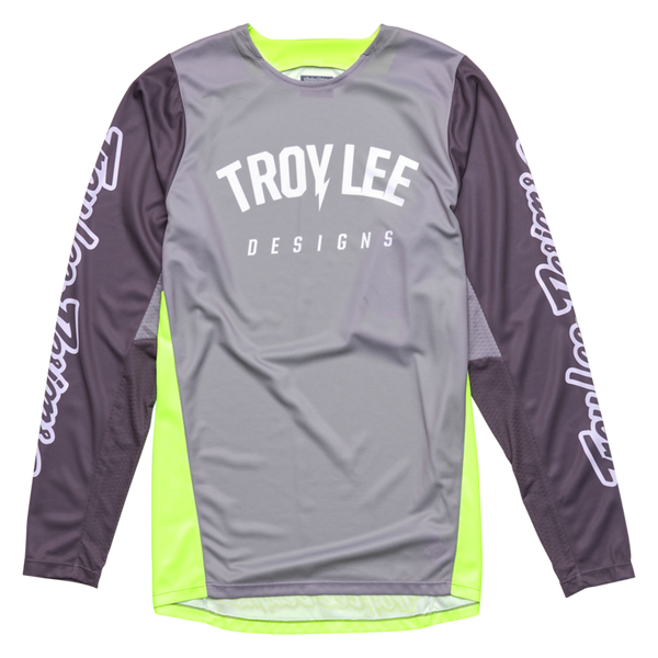 Troy Lee Designs GP Pro Jersey - Boltz Silver / Glo Green