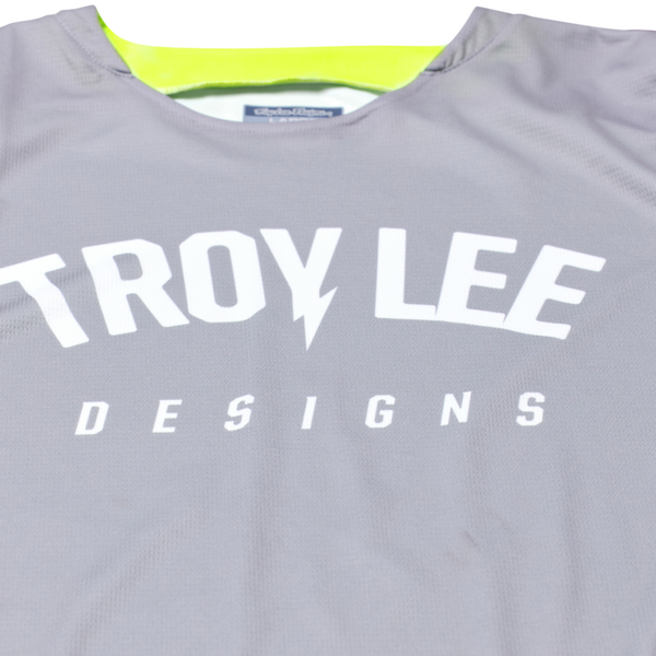 Troy Lee Designs GP Pro Jersey - Boltz Silver / Glo Green