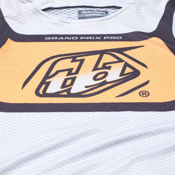 Troy Lee Designs GP Pro Air Jersey - Bands Grey / Neo Orange