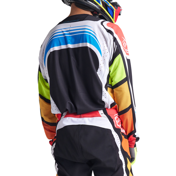 Troy Lee Designs Se Pro Kit Combo - Wavez Black / Multi