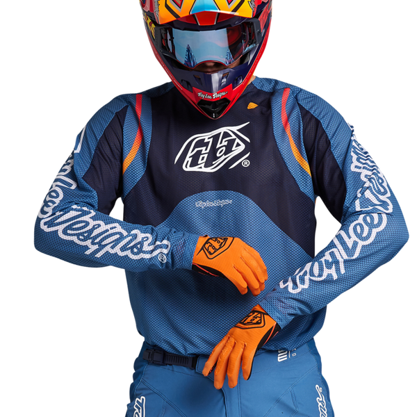Troy Lee Designs Se Pro Air Kit Combo - Pinned Blue
