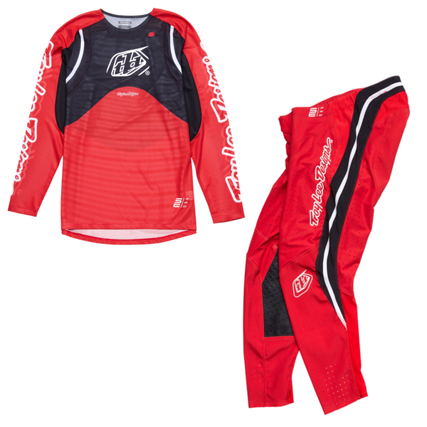 Troy Lee Designs Se Pro Air Kit Combo - Pinned Red